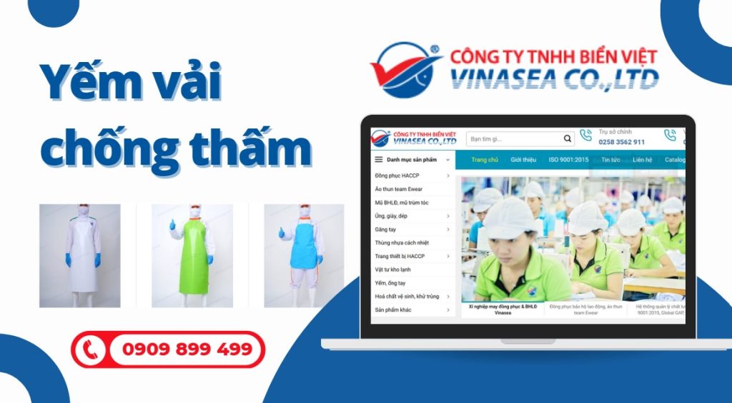 Yếm vải chống thấm