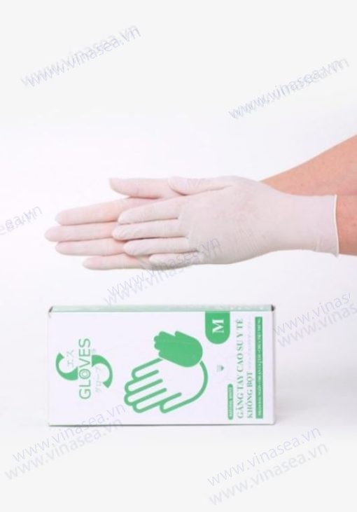 Găng tay latex S-Glove Thái Lan có bột