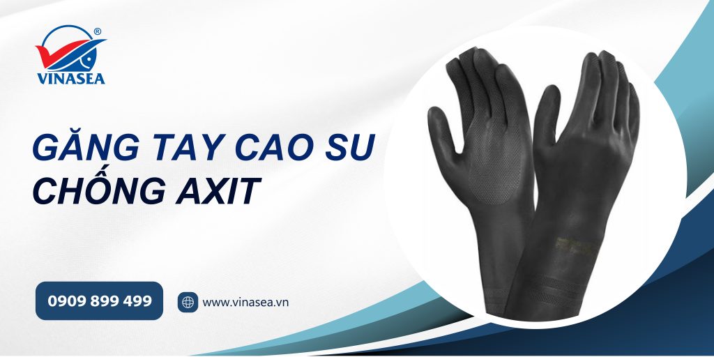 găng tay cao su chống axit