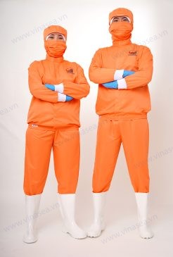 Thiết kế và chất liệu Áo quần bảo hộ lao động